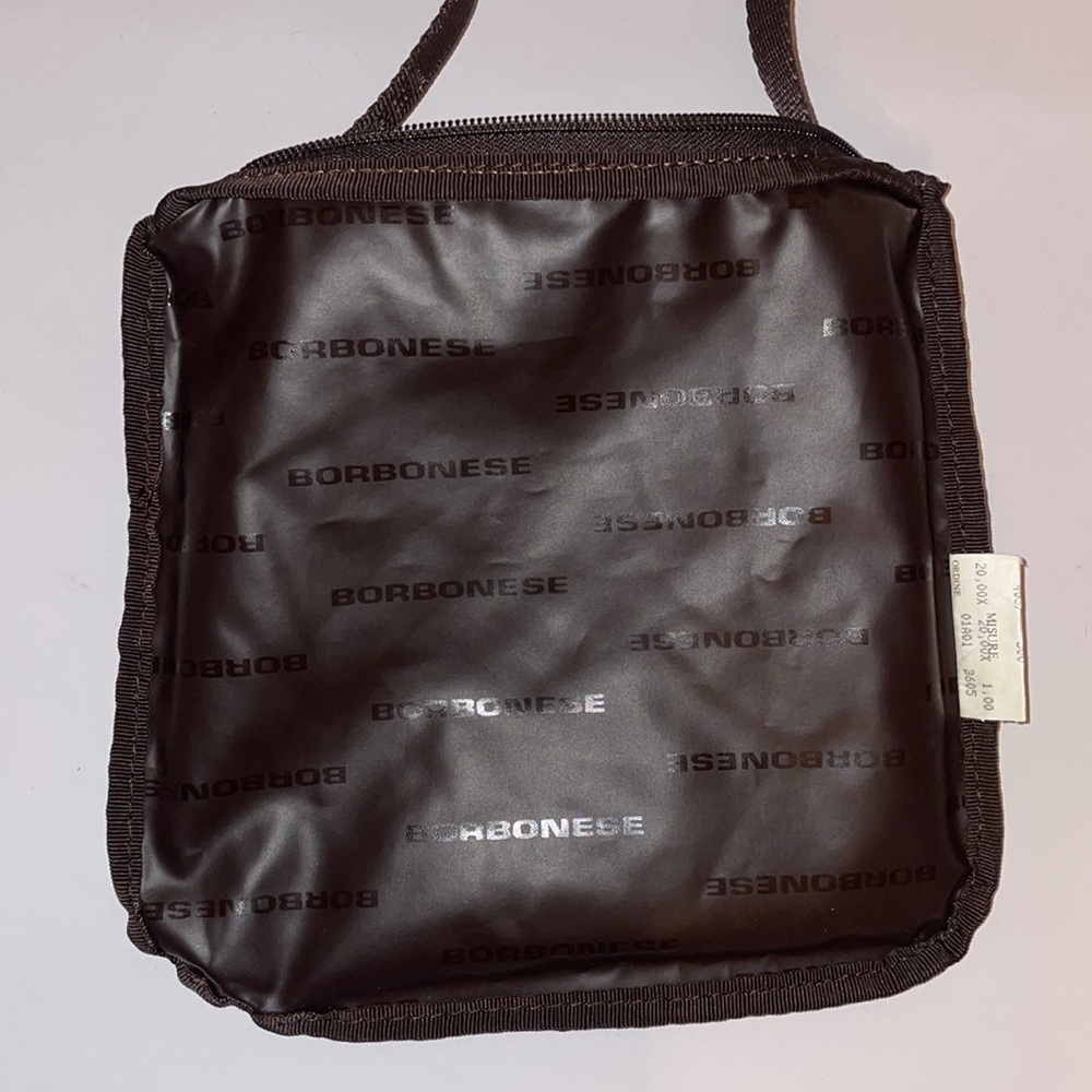 Borbonese Crossbody Bag 100% Authentic Italian Designer Bag Rare Hard to Find 🔥 - Picture 7 of 16